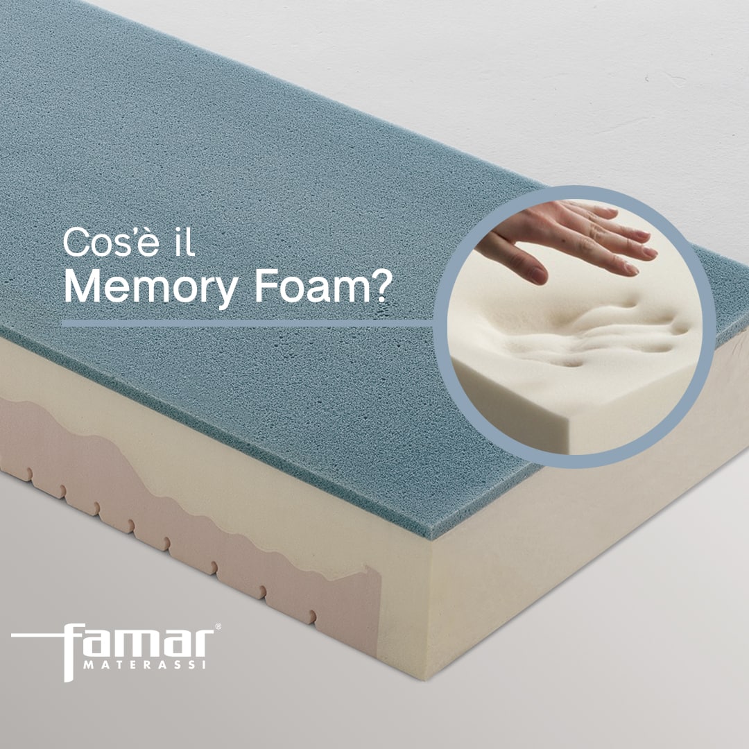 Cos’è il Memory Foam? Breve guida per la scelta del materasso giusto